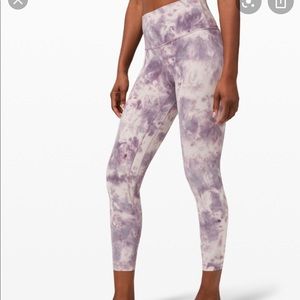 Lululemon Align 28 inch length diamond dye